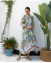 tropical summer dress