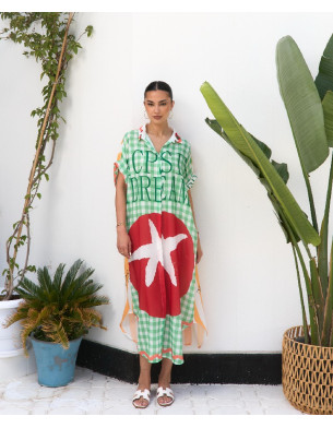 Summer colorful dress