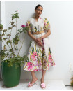 Floral spring dress 