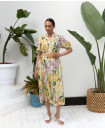  Floral spring dress 