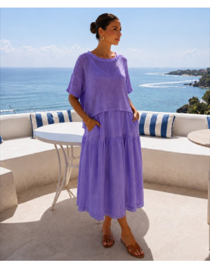 2 piece linen set