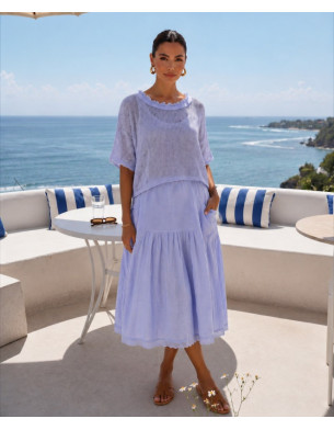2 piece linen set