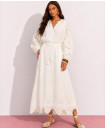 Cotton eylit dress