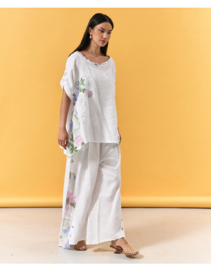 Italian linen floral set