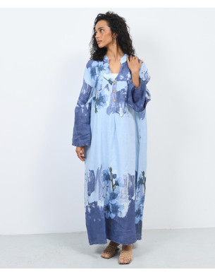 greek linen dress