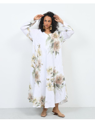greek linen dress