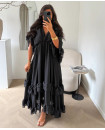 Frill flowy dress