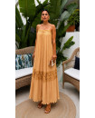 trimmed summer dress