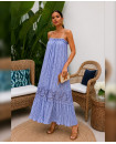 trimmed summer dress