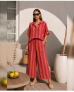Striped cotton set