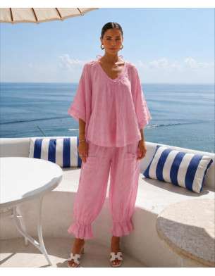 Capri linen set