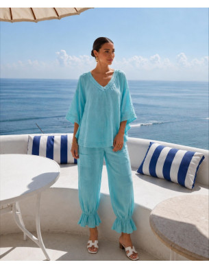 Capri linen set