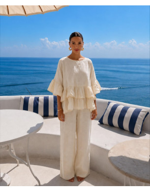 Capri linen set