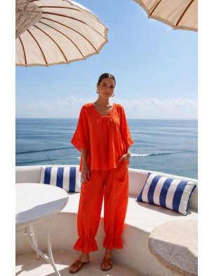 Capri linen set