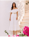 Cotton eyelit dress