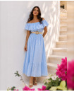Cotton eyelit dress