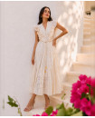 Cotton eyelit dress