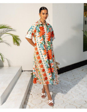 Floral summer dress