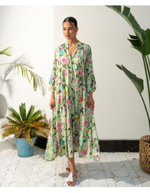 Floral summer dress