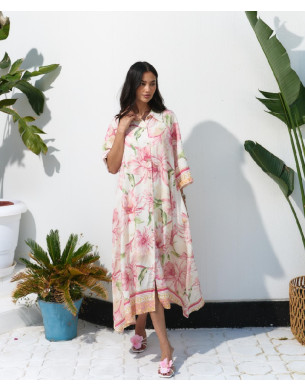 Italian linen summer dress