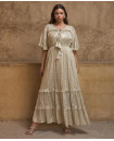 Lame shimmer kaftan