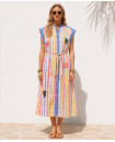 cotton embroidery dress