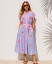 cotton embroidery dress