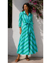 Italian striped dress