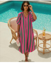 Stripe cotton dress