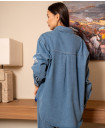 Denim set embroidery 