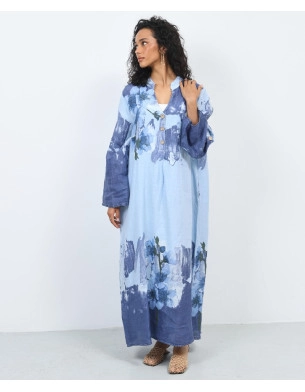 greek linen dress