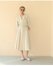 buttoned chic dress