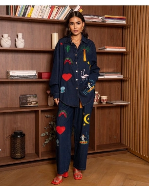 Denim set pre order